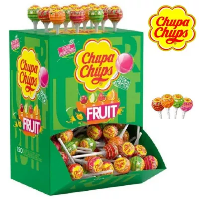 Display Box 150 Fruit Lollipops - CHUPA CHUPS Display Box 150 Fruit Lollipops – CHUPA CHUPS