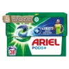 Pack de 28 capsules Ariel Pods Active Odor Defense – Détergent pour lessive anti-odeur