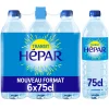 Pack de 6 bouteilles de 75cl d’eau minérale naturelle HEPAR