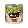 Flageolets Extra Fins D'aucy 265g en boîte - légumineuses savoureuses et tendres