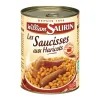 Saucisses aux Haricots WILLIAM SAURIN 420g – boîte de conserve repas cuisiné prêt à déguster