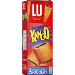 Paquet de biscuits Kango LU 225g fourrés au chocolat – Acheter biscuits Kango LU