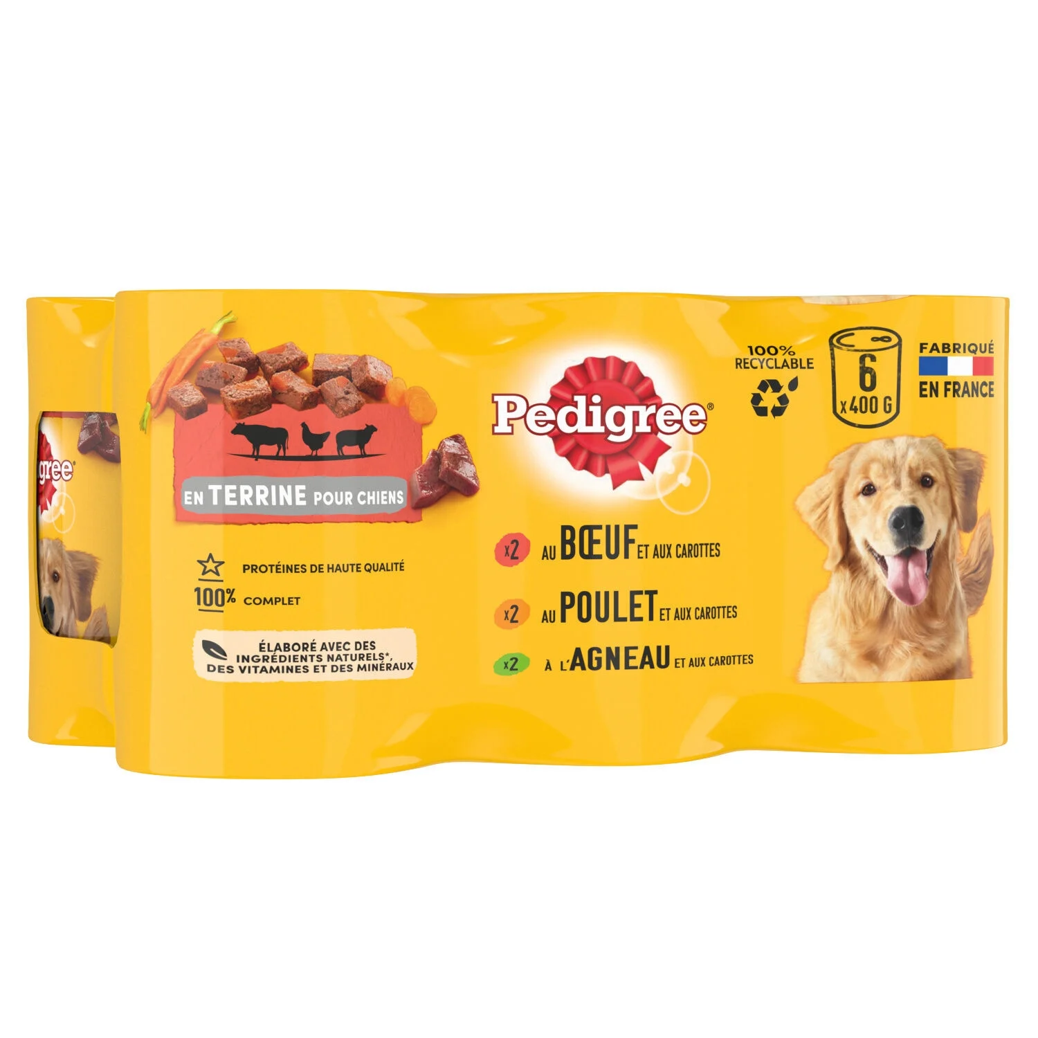La nourriture humide pour chien adulte Pedigree en gelée – sachets repas