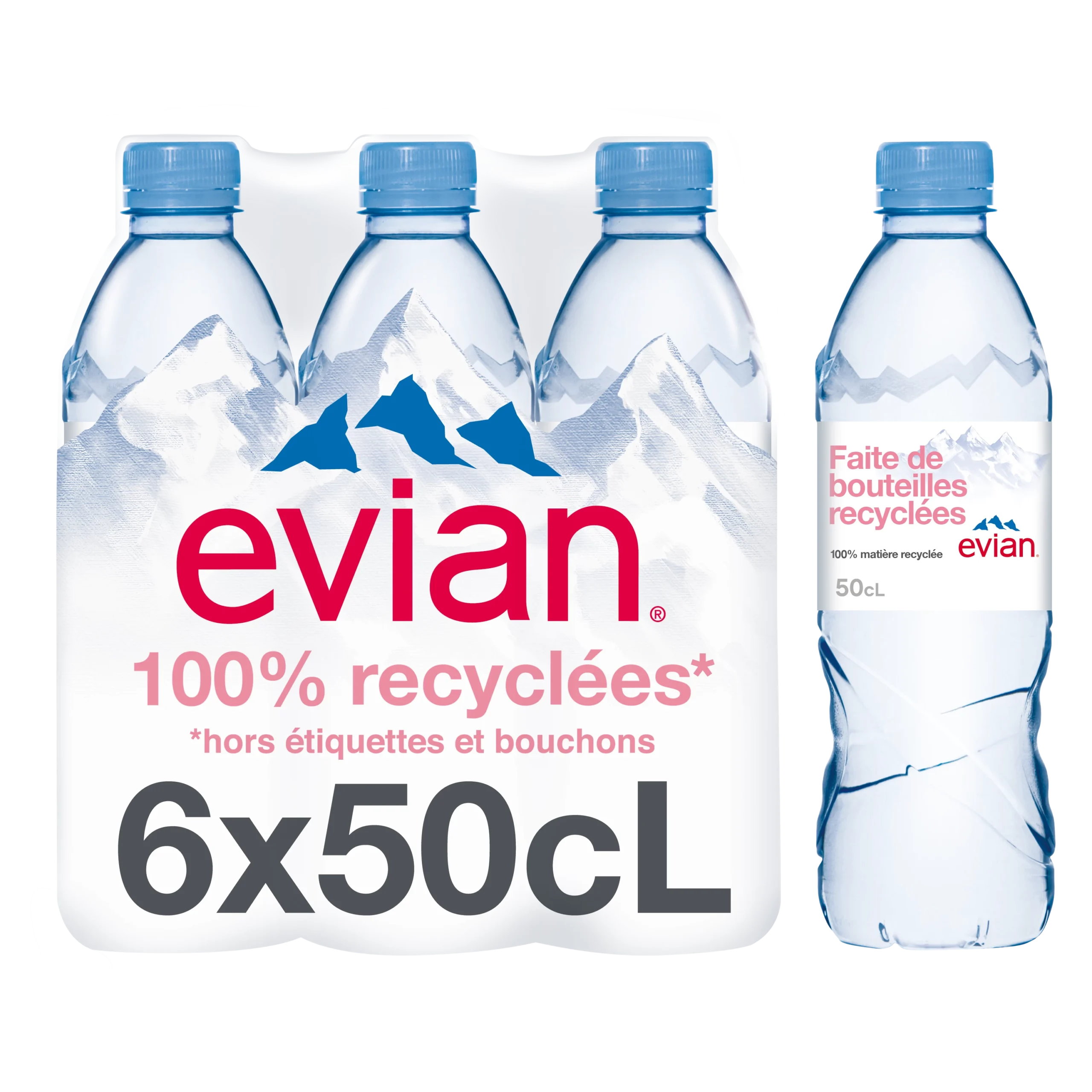 Hépar Eau Minérale Naturelle – 6x50cl riche en magnésium Pack de 6 bouteilles de 50cl d’Hépar eau minérale naturelle – Source riche en magnésium