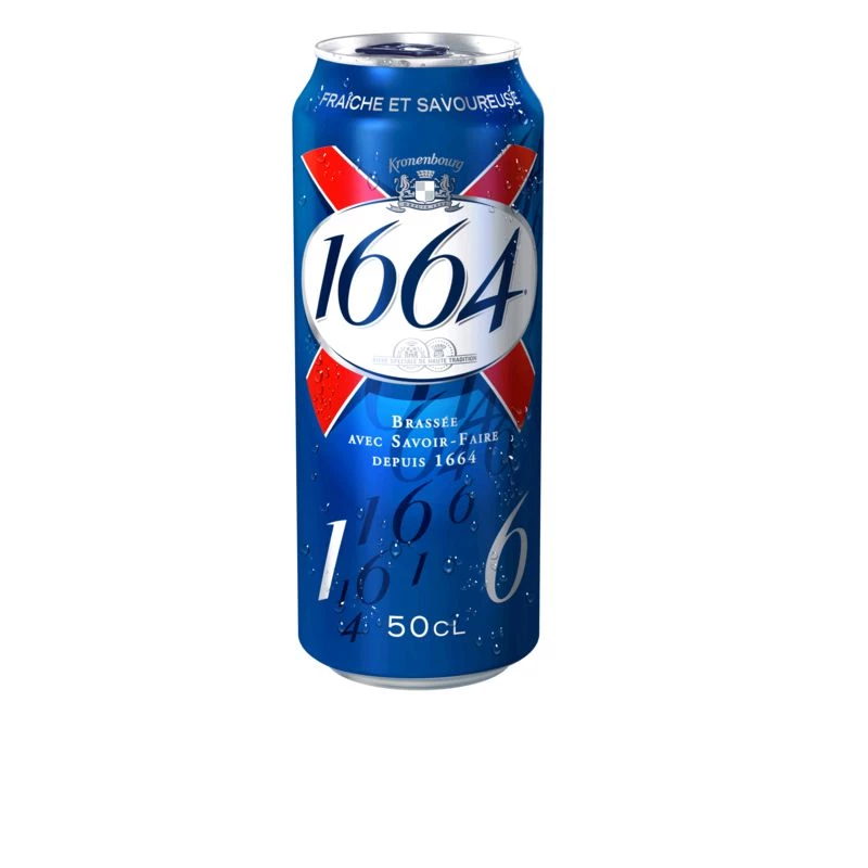 Bouteille de bière 1664 Blonde 50cl – meilleur prix en ligne