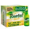 Bouteille de bière citron sans alcool – boisson rafraîchissante au goût fruité