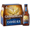 Bouteille de bière belge Grimbergen 8