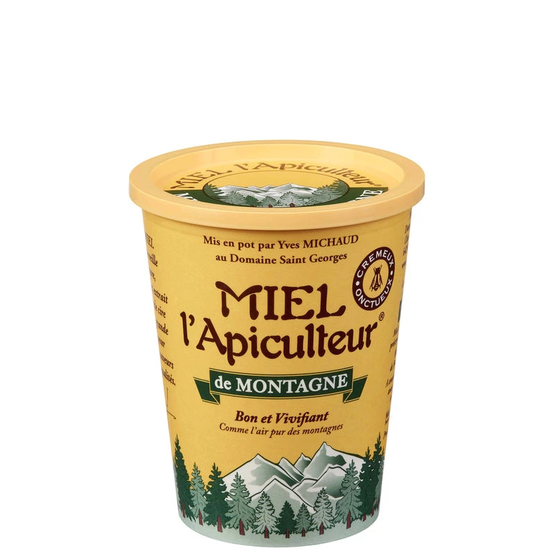 Pot de miel de montagne sauvage 100% naturel 500g – bienfaits pour la santé et le bien-être