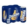 Pack de 6 canettes de 33cl de Soda Orange Orangina – boisson pétillante à base d’agrumes
