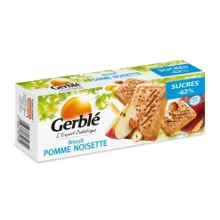 Biscuit pomme noisette à sucre réduit – collation saine aux fruits et fruits secs