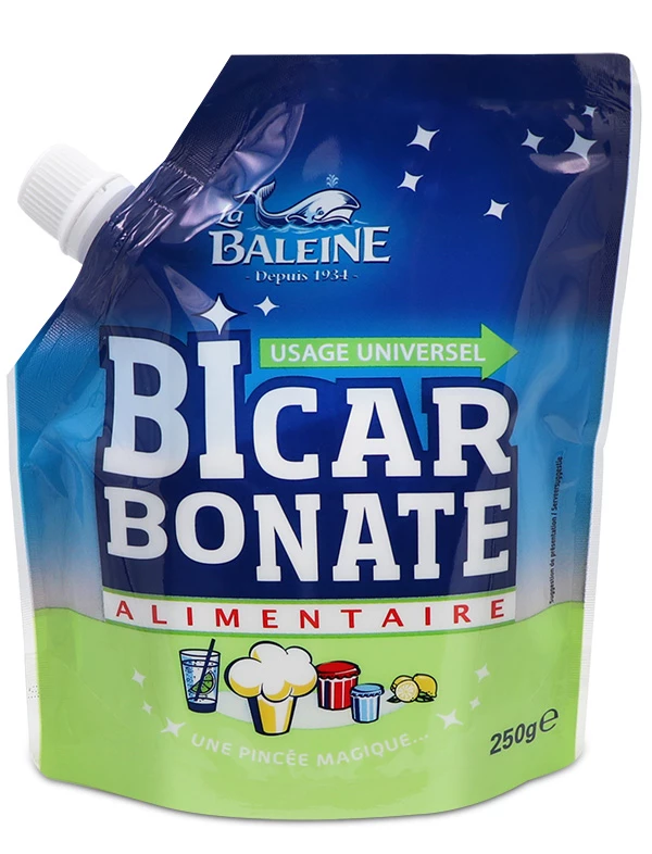 Bicarbonate alimentaire La Baleine 250g – poudre naturelle multi-usages