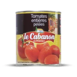 Tomates pelées 476g Le Cabanon en conserve – ingrédient idéal pour sauces et plats cuisinés