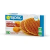 Gaufres bio caramel Bjorg 175g – gaufres croustillantes au caramel biologique
