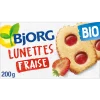 Lunette à la fraise bio Bjorg – Gâteau léger aux fraises biologiques 200g