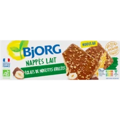 Biscuits bio chocolat BJORG dans un emballage recyclable