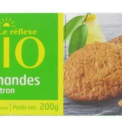 sablés amandes citron bio 200g – Le Réflexe Belle France