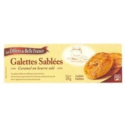 sablés caramel beurre salé 125g – Délices de Belle France