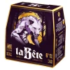 Pack de 6 bouteilles de Bière La Bête 8° 25cl – bière ambrée artisanale à forte teneur en alcool