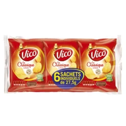 Paquet de chips Vico Classique Nature 6x27