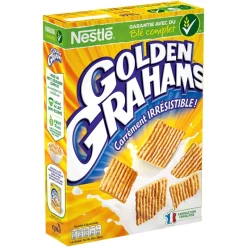Boîte de céréales Golden Grahams Nestlé 375g – céréales au miel croustillantes