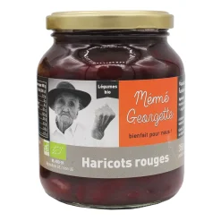 Haricots rouges bio en conserve – Mémé Georgette