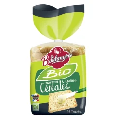 Pain Mie Bio 500g - Pain de mie aux céréales et graines