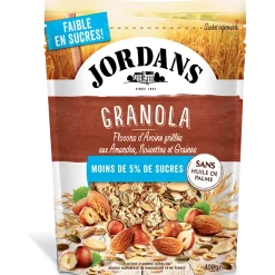 Granola Noisette 400g Jordans – céréales croustillantes aux noisettes pour le petit-déjeuner