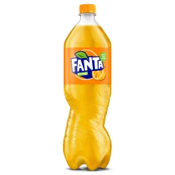 Bouteille de soda orange Fanta – boisson gazeuse fruitée et rafraîchissante au goût d’orange