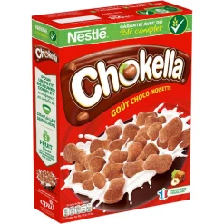 Céréales Chokella 350g Nestlé paquet brun chocolat croustillant