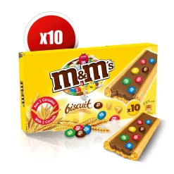 Biscuits au cacao M&M’s 198g avec pépites de chocolat au lait