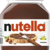 Pot de Nutella 630g – pâte à tartiner chocolat noisettes sur fond blanc