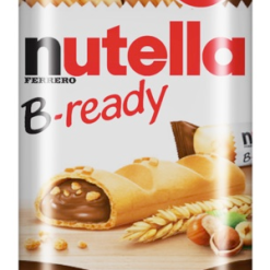 Biscuits B-Ready Nutella 44g – pack de 2 gaufrettes croustillantes fourrées
