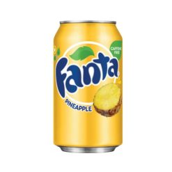 Pack de 12 canettes de 355ml Old Jamaica Pineapple Soda – boisson gazeuse tropicale à l’ananas