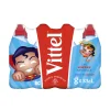 Pack de 8 bouteilles de 33cl d’eau minérale naturelle VITTEL – hydratation saine et pure