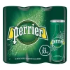 Pack de 6 canettes de 33cl d'eau gazeuse Perrier