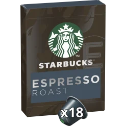 Capsules Café Espresso Nespresso x18 – Starbucks 101 g