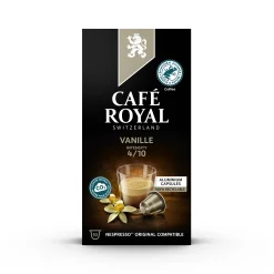 Capsules Nespresso vanille Café Royal