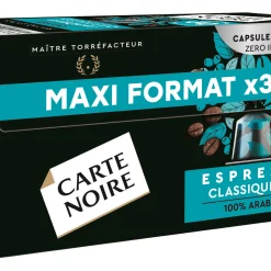 Capsules café Carte Noire