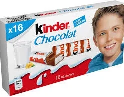 Tablette Chocolat au Lait KINDER 200g – tablette de chocolat fondant au lait