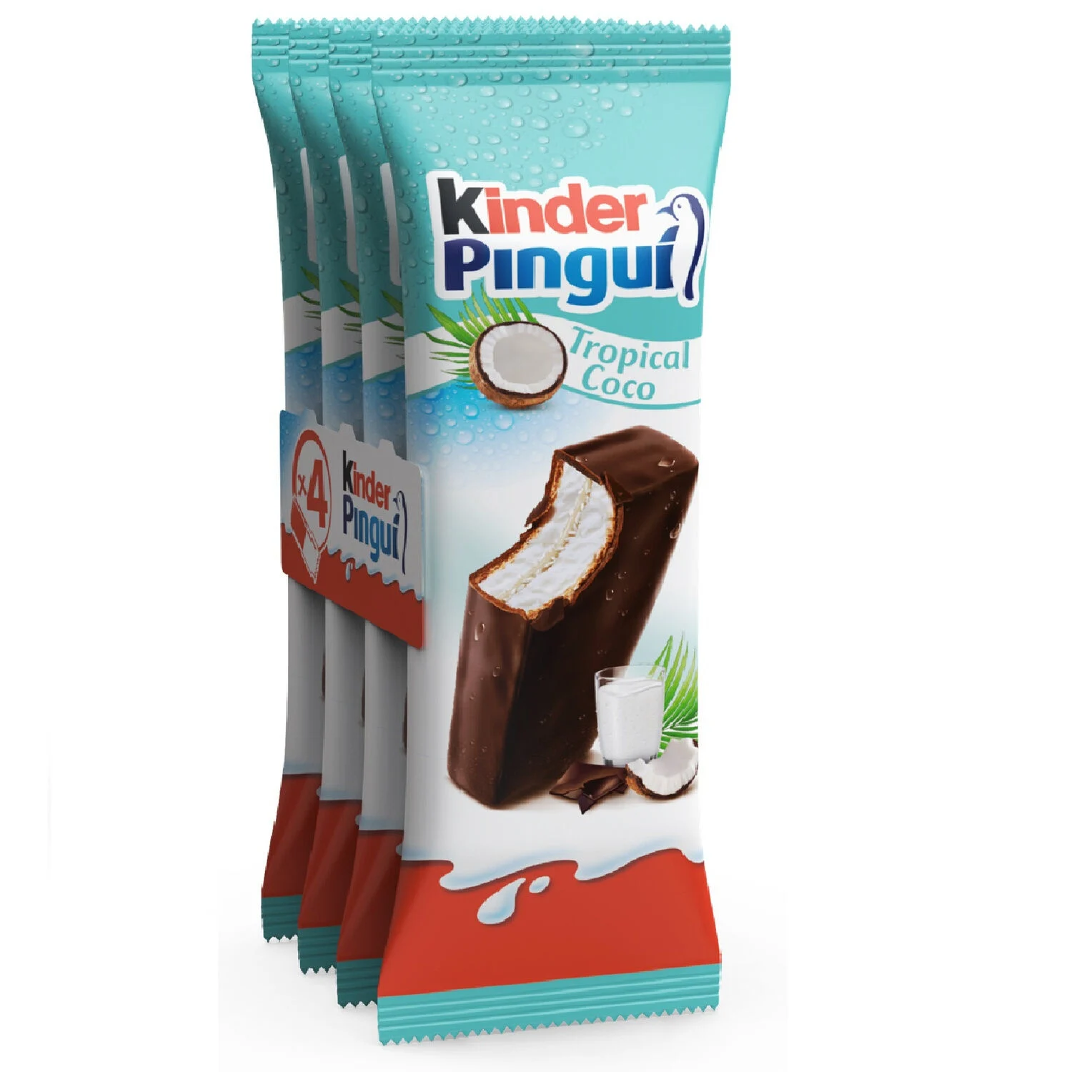 Kinder Génoise Noix de Coco – Gâteau moelleux à la crème coco 120g Kinder génoise noix de coco 120g – gâteau moelleux fourré à la crème de coco