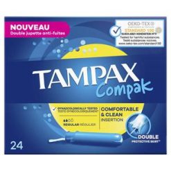 Boîte de 18 tampons avec applicateur régulier – confort optimal et protection fiable au quotidien