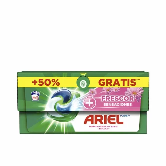 8006540776056.webp Boîte de Ariel Pods Fresh Sensation – Lessive en capsules pour 27 lavages