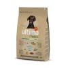 Croquettes pour chien adulte Ultima 3kg poulet et riz – sachet de croquettes en vue frontale