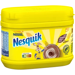 Chocolat en poudre NESQUIK 250g – Boîte jaune emblématique sur fond blanc