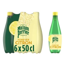 Boisson gazeuse aromatisée citron 6x50cl - MAISON PERRIER
