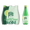 Boisson gazeuse citron vert Perrier 6x50cl – pack rafraîchissant de sodas pétillants au citron vert