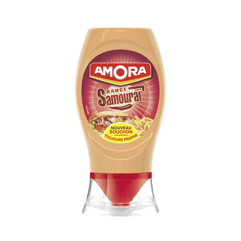 8712566361601 Sauce Samouraï AMORA 255g - Sauce piquante et savoureuse