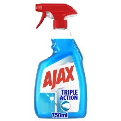 Bouteille de 750ml de Nettoyant Vitre Ajax 3 en 1 – Brillance