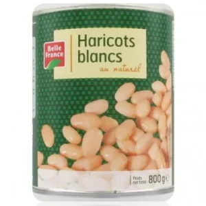 BELLE FRANCE – Haricots Blancs Bio 4×4 – 400g