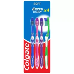 COLGATE – Brosse à dents Extra Clean (25% recyclé, souple) – Vente en palette